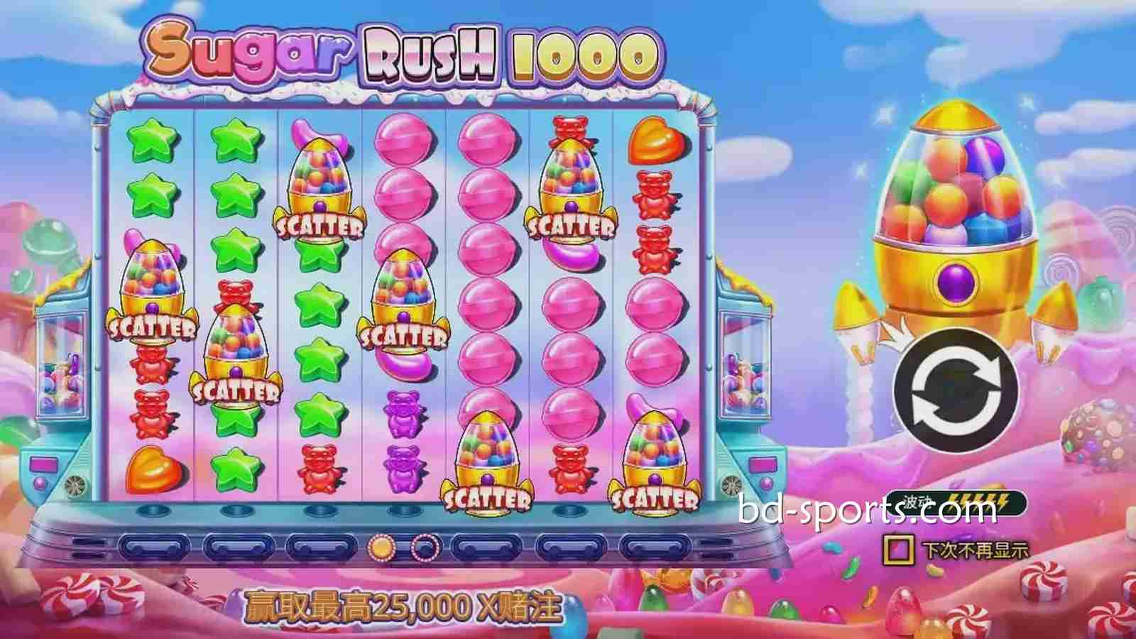 J9九游会体育：《极速糖果1000》游戏带你进入甜蜜的糖果世界
